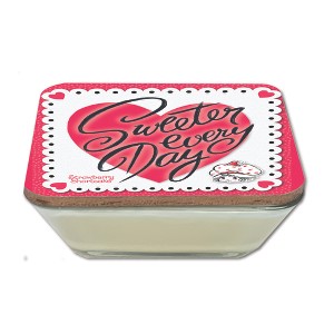 Courtside Market Strawberry Shortcake 20 oz Sweeter Candy Dish Candle - 1 of 4