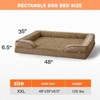 JOEJOY Orthopedic Dog Beds, Washable Dog Sofa with Egg-Crate Foam, Waterproof Lining and Non-Skid Bottom - 2 of 4
