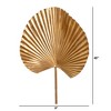 Nearly Natural 40-in Artificial Golden Ruffled Fan Palm Stems, Set of 3 - 2 of 3