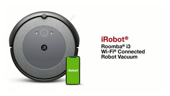 iRobot Roomba i3 EVO (3150) Wi-Fi Connected Robot Vacuum - 3150, 2 of 14, play video