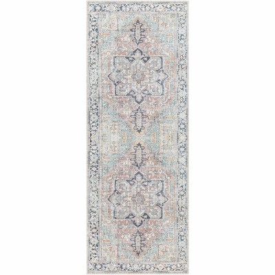Hauteloom Green Nisa Tumble Dry Washable Rug
