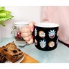 Silver Buffalo Rick and Morty Heads Allover Print Ceramic Camper Mug | Holds 20 Ounces - 3 of 4