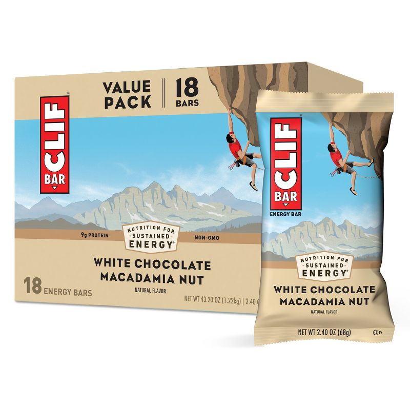 CLIF Bar White Chocolate Macadamia Nut Energy Bars
, 4 of 12