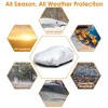 iMountek"Waterproof Full Coverage Car Cover with UV Protection, Reflective Strips & Installation Straps"Silver - 4 of 4