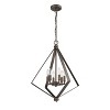 Chloe Lighting Hudson Transitional 6 Light Rubbed Bronze Ceiling Pendant 20" Wide - 2 of 4