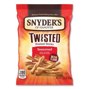 Snyder's Pretzel, Twisted Seasoned - Case of 36 - 2.25 oz - 1 of 4