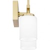 Quoizel Lighting Wilburn 2 - Light Vanity in  Satin Brass - 2 of 3