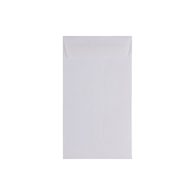 JAM Paper #6 Coin Business Envelopes 3.375 x 6 White Bulk 250/Box (1623184H)
