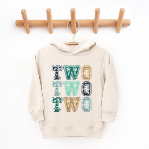 The Juniper Shop Two Two Two Toddler Graphic Hoodie - 1 of 3