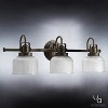 Urban Ambiance Luxury Luxe Industrial Bath Fixture,  8-3/4"H x 26-1/4"W,  Fashion Bronze Finish, UHP2044 - 3 of 4