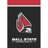 Briarwood Lane Ball State University NCAA Licensed Garden Flag 18" x 12.5" - 3 of 4