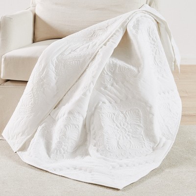 Muslin Stitch Quilted Throw - Levtex Home