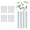Sparkle and Bash 24 Pack Rainbow Confetti Flutter Sticks for Birthdays, Party Confetti Shakers, 1 x 8 in - 3 of 4