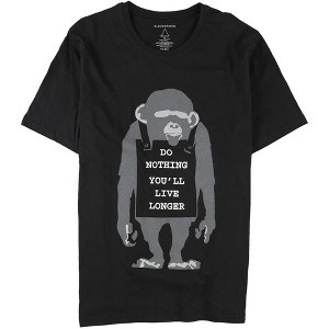 Elevenparis Mens Do Nothing You'll Live Longer Graphic T-Shirt - 1 of 2