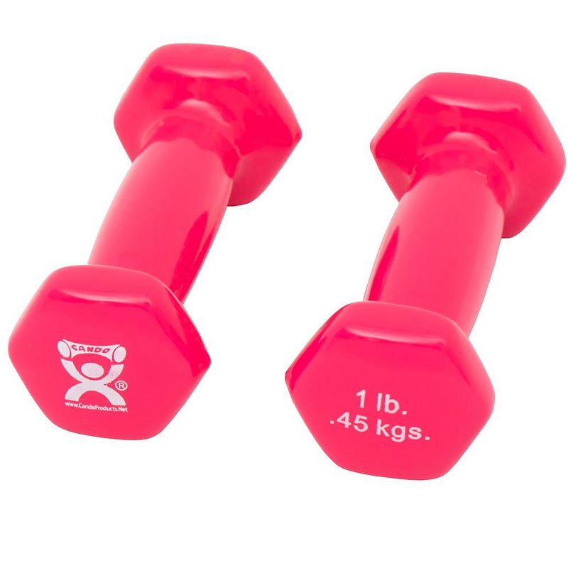 CanDo vinyl coated dumbbell, 1 of 3
