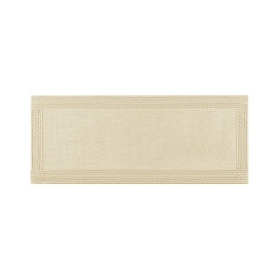 AZL1 Life Concept Bath Rug and Mat Cotton Tufted Extremely Plush Dense Medium Pile Reversible Machine Wash for Bathroom, Beige, 5.31"*15.75"*5.91"