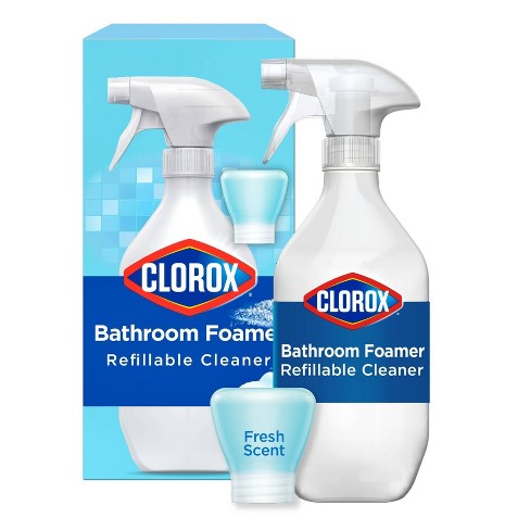 Clorox Disinfecting Bathroom Cleaner Spray Bottle - 30oz : Target