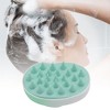 Unique Bargains Mango Style Hair Shampoo Brush for Head Massage 3.74"x2.56"x2.76" 1 Pc - 2 of 4
