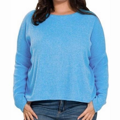 Women's Dolman Sleeve Sweater - ZENANA