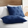 Nestl 3 Piece Tufted Boho Duvet Cover, Textured Duvet Cover Set with Zipper Closure - 4 of 4