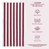 American Soft Linen Turkish Beach Towel, 100% Cotton Cabana Striped Beach Towel, 30 in by 60 in Soft Absorbent Beach Pool Towel - 3 of 4