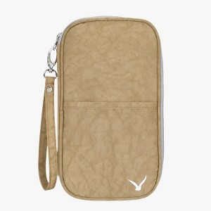 Hynes Eagle RFID-Blocking Travel Passport Wallet- Khaki - 1 of 4