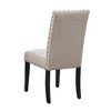 New Classic Furniture, Crispin Natural Beige Solid Wood Dining Chair (Set of 4) - 2 of 4