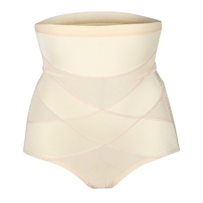 Assets By Spanx Women's Remarkable Results High-waist Control Briefs -  Medium Beige Xl : Target