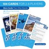 BenBen Go Fish Card Game for Kids, 104 Cards, Ocean Theme Memory Matching Game, Sea Animals Learning Playing Cards - 3 of 4