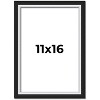 PosterPalooza | Flat Silver Picture Frame - UV Acrylic, Foam Board Backing, Hanging Hardware - 2 of 4