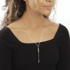 SHINE by Sterling Forever Beaded Sliding Bolo Necklace - 2 of 3