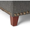NicBex Modern 50.85" Storage Bench Wood Accent Stools with Nailhead Trims and Button Tufted for Bedroom and Entryway - 4 of 4