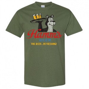 Mens Hamm's Beer Bear Refreshing T-Shirt - 1 of 2