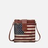 MKF Collection Josephine Vegan Leather Women’s FLAG Crossbody Bag by Mia K - 2 of 4