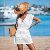 Women's Summer Rendezvous White Cover-Up Mini Dress - Cupshe - 2 of 4