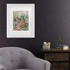 Trademark Fine Art - Pierre Auguste Renoir The apple seller, 1890 Matted Framed Art - 2 of 4