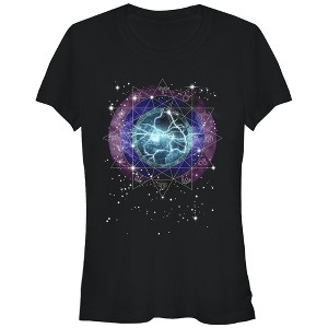 Juniors Womens Lost Gods Astrology Chart T-Shirt - 1 of 3