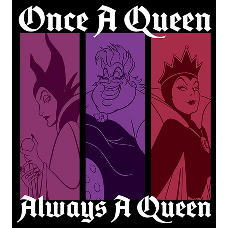 Juniors Womens Disney Once a Queen Always a Queen Sweatshirt, 2 of 4