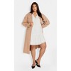 Women's Plus Size Laylo Dress - cream | CITY CHIC - 3 of 4