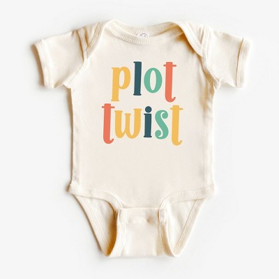 The Juniper Shop Plot Twist Colorful Baby Bodysuit