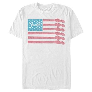 Men's Fender Guitar Flag Logo T-Shirt - 1 of 4