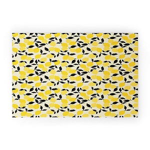 Alisa Galitsyna Lemon Garden Looped Vinyl Welcome Mat - Society6 - 1 of 4