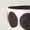 Indoor/Outdoor Stoneware Planter Gray Circles - Opalhouse™ designed with Jungalow™ - image 3 of 4