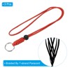 Unique Bargains Keys Whistle ID Card Holder Badge Lanyards with Metal Ring 18" - 3 of 4