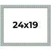 PosterPalooza | Refined Blue Picture Frame - UV Acrylic, Backing Board, Hanging Hardware Included - 2 of 4