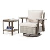 UPTIOT Outdoor Rocking Polyethylene (PE) Wicker Chair with Cushions - 3 of 4