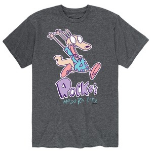 Men's - Rocko's Modern Life - Yelping Rocko Short Sleeve Graphic T-Shirt - 1 of 4