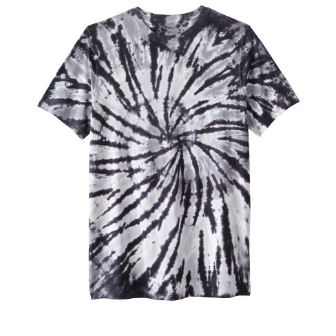 Kingsize Men's Big & Tall Lightweight Longer-length Tie-dye Crewneck ...