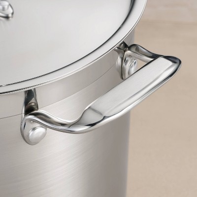 Tramontina 24-Quart Stainless Steel Covered Stock Pot