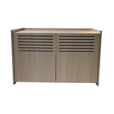 33" Cat Litter Box Furniture Enclosure with Scratch Pad,Modern Hidden Cat House Cabinet – LAOTIES